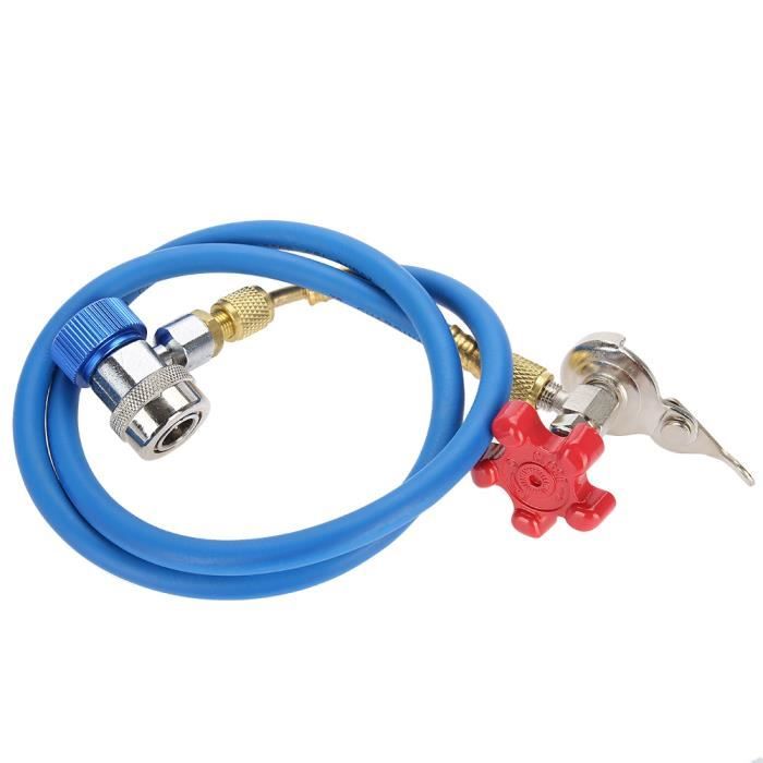 Tuyau de Recharge de réfrigérant R134a, tuyau de raccord de gaz peut tarauder pour réfrigérant R502 R-12 R-22