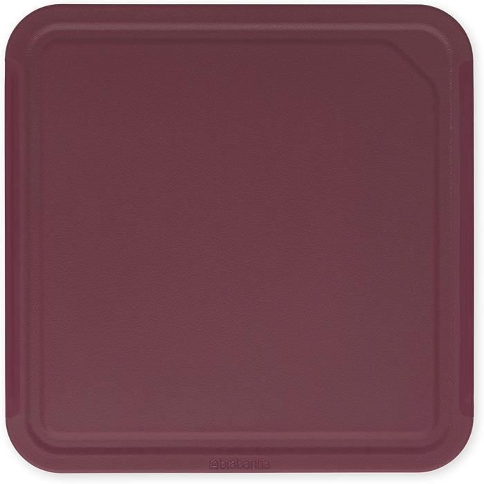 Brabantia - 123122 - Planche à découper, Medium - Aubergine Red