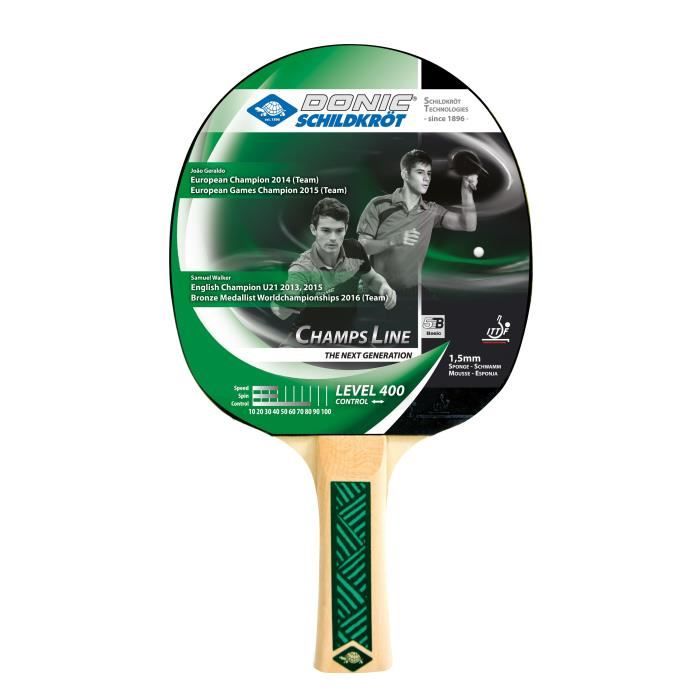 DONIC SCHILDKRÖT Raquette de tennis de table Champs Line 400