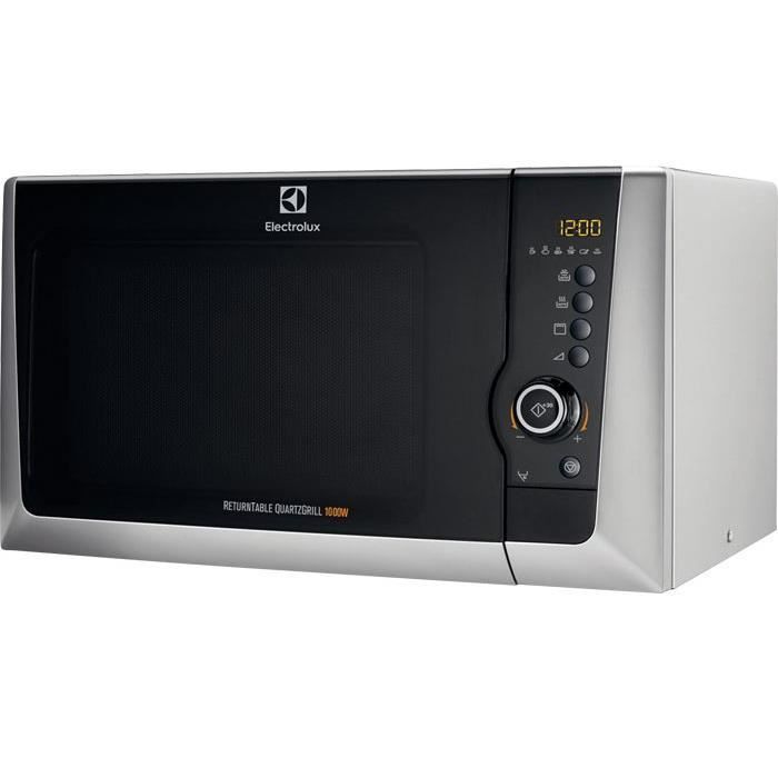 Electrolux EMS28201OS, Comptoir, 28 L, 900 W, Rotatif, Toucher, Argent, 1000 W
