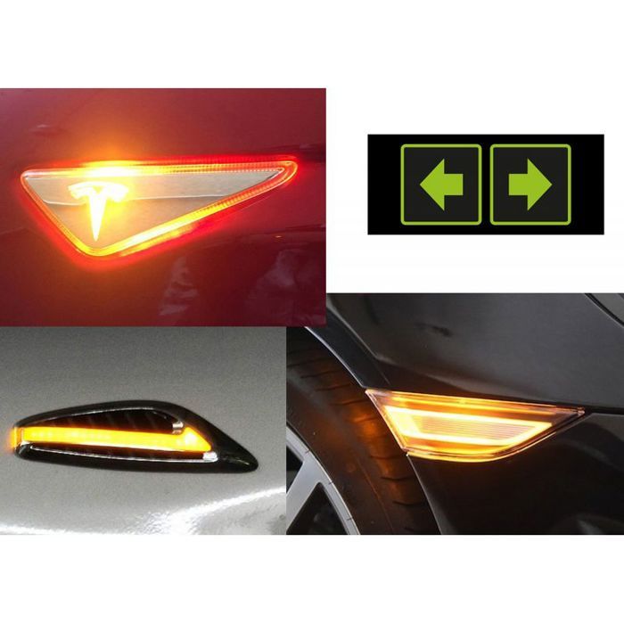 Pack Répétiteurs latéraux LED pour Porsche 911 (996)