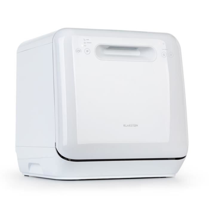 Klarstein Aquatica Lave-vaisselle sans installation - 3 programmes - panneau de commande - 860W - blanc