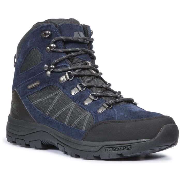 Trespass Chavez - Chaussures de randonnée - Homme (Bleu marine)