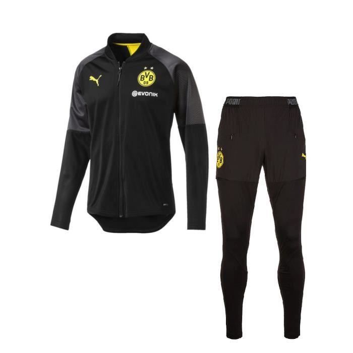PUMA ENSEMBLE TRAINING STADIUM NEWS DORTMUND TOP NOIR ADULTE 2019