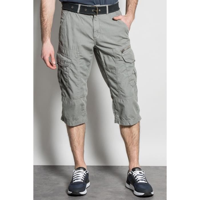 DEELUXE Short long style cargo SCOTT Grey