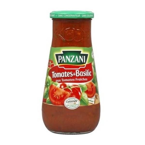 PANZANI Sauce Saveur Tomates Basilic 600g (x1)