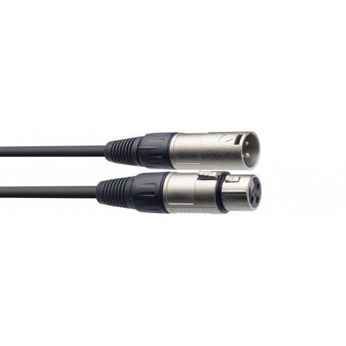 Câble de microphone de 20 mètres S-Series XLR / XLR (m / f) - Blac