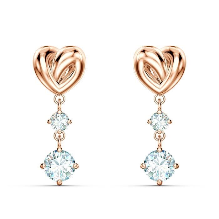 Boucle D Oreille - SWAROVSKI - Boucles d'oreilles Swarovski Lifelong Heart Drop
