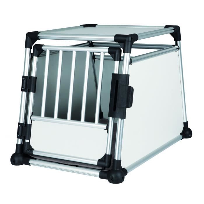 TRIXIE Box de transport, aluminium pour chien