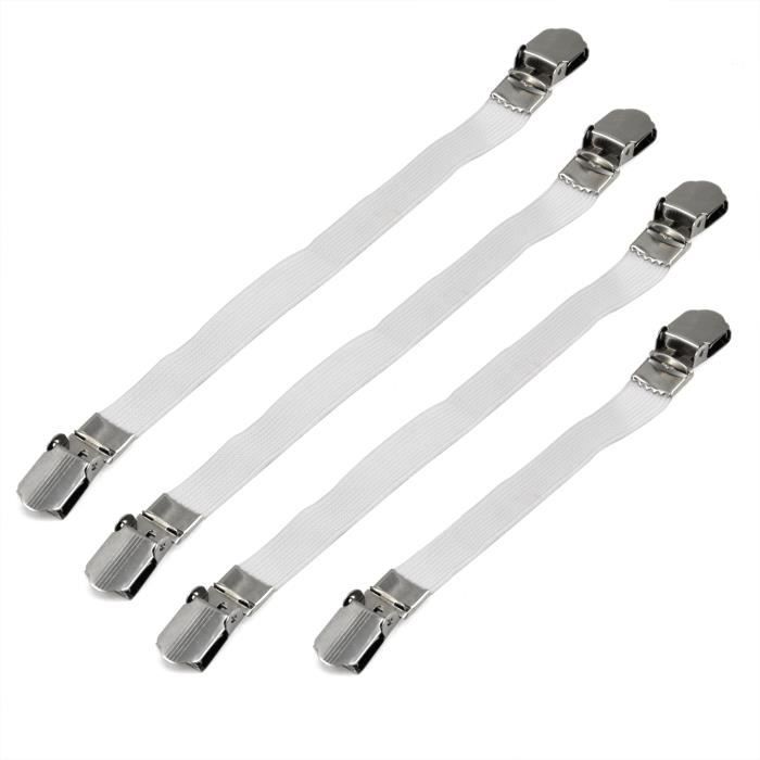 TRIXES 4 fixations pour housse de planche à repasser élastiques