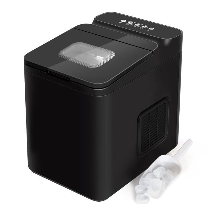 Machin à glaçons, 13 kg n 24 h, 2 taills d glaçons automatiqu élctriqu compact portabl 2,2 L au millur prix