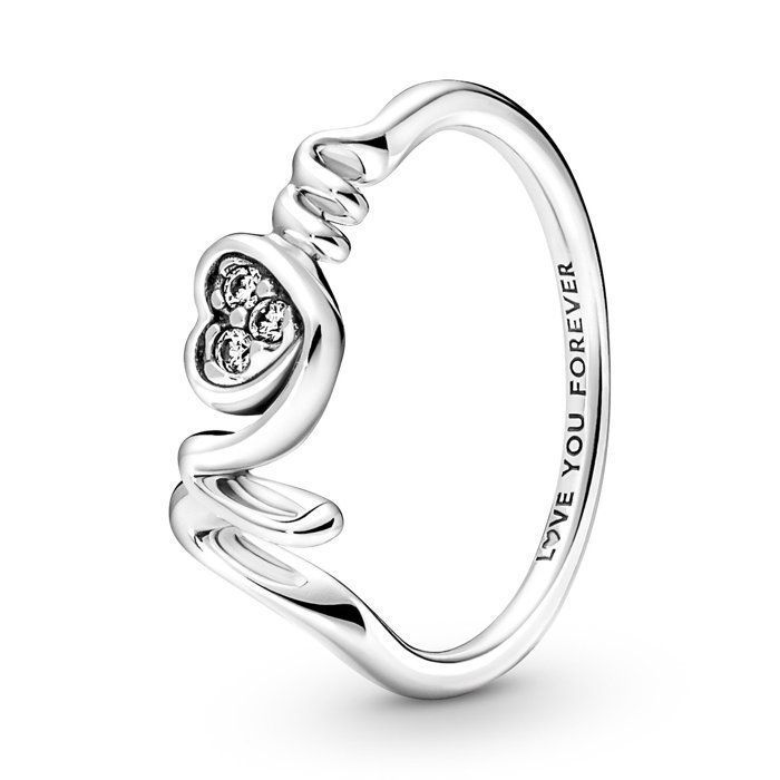 Bague Femme - PANDORA - 191149C01 - Argent 925 - Oxyde de zirconium - Taille 56 (Ø 17 8 mm)