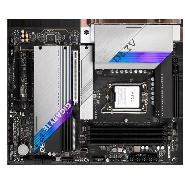 Carte mère GIGABYTE Z690 AERO G Intel Z690 Socket LGA1700 4xDDR5 SDRAM 192 GB ATX Reconditionné - Gigabyte reconditionné disponible sur Cdiscount Seconde Vie