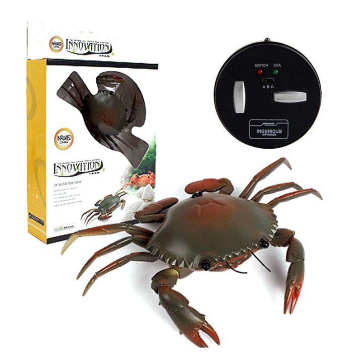 Comparer les prix de Jouet électrique en forme de crabe avec télécommande jouet RC simulant la forme du crabe avec lumière