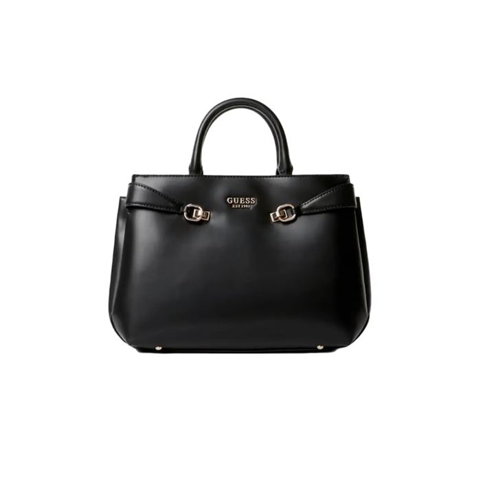 GUESS Sac à main noir pour femme - Lorelei Girlfriend Satchel 300412