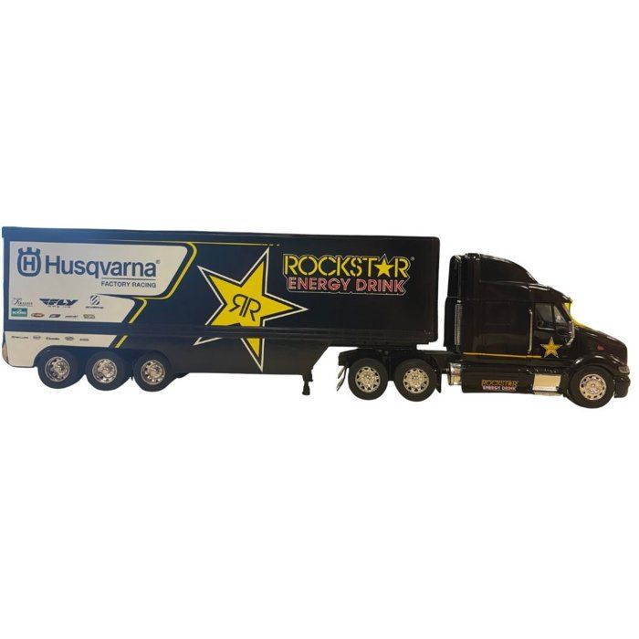 Camion miniature de collection - NEWRAY - Rockstar Energy Husqvarna Factory - 1/32