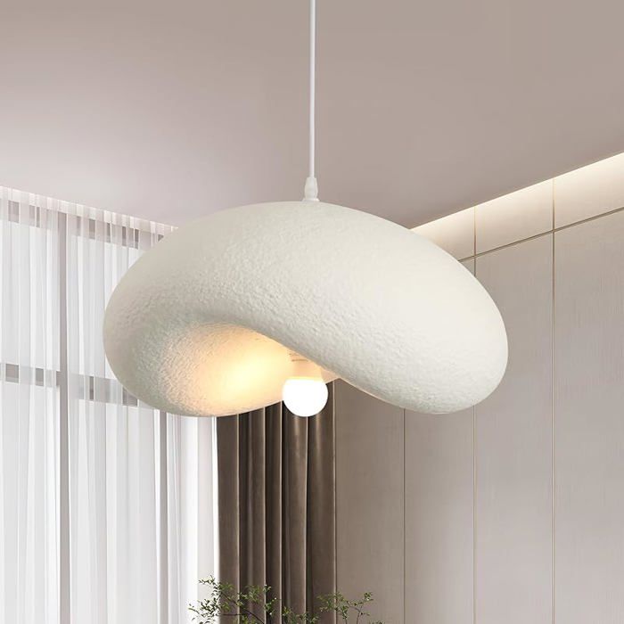 E27 plafonnier éclairage Plafonnier wabi sabi pour cuisine îlot chambre salle à manger couloir 30CM D LUSTRE