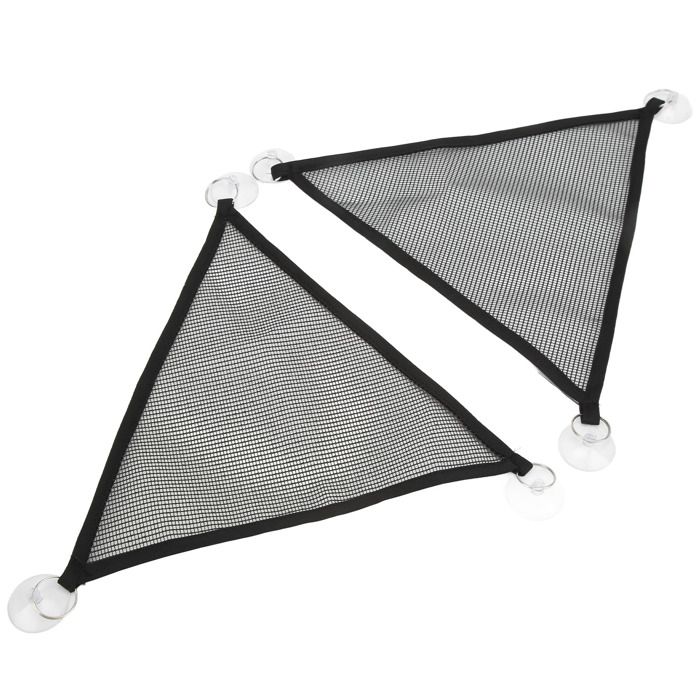 AUCUNE Hamac dragon barbu triangulaire 2pcs Hamac Triangulaire de Dragon Barbu Hamac de Lézards Doux animalerie habitat M.