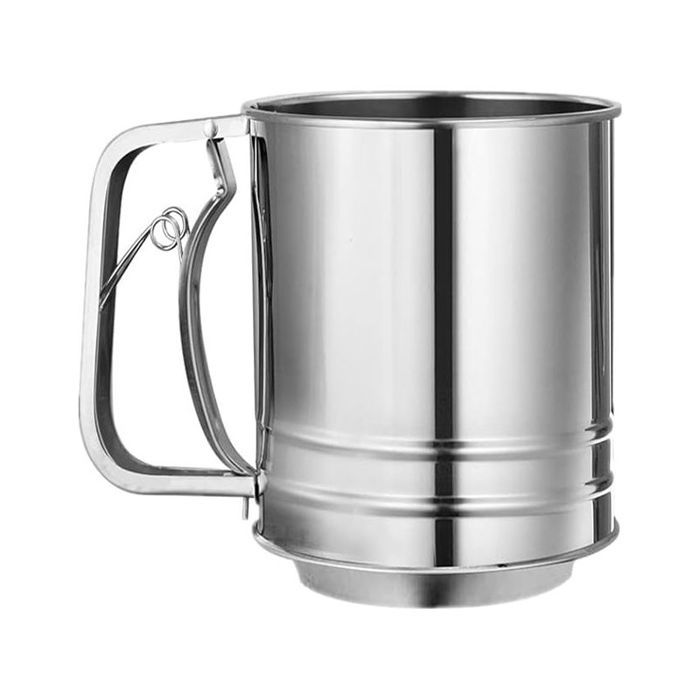 Tamis Farine Inox – Filtre Fin pour Pâtisserie Cacao & Sucre – Acier Inoxydable
