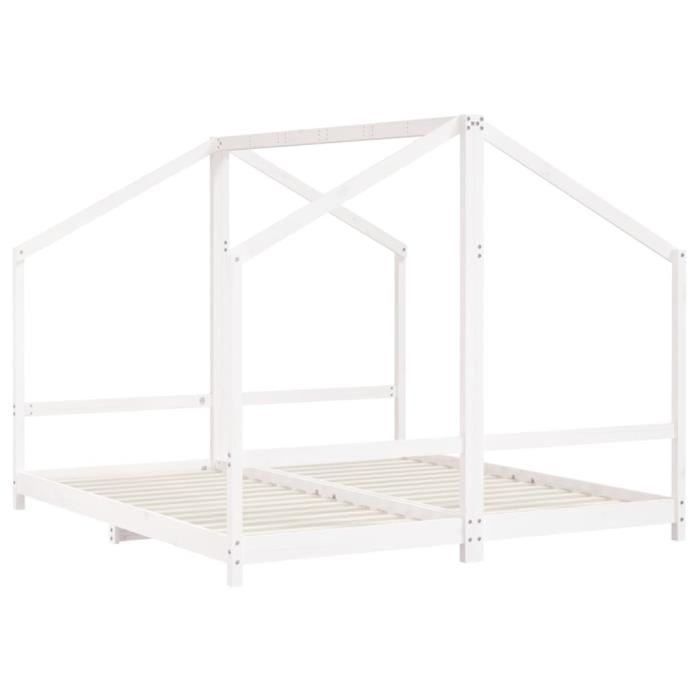 Cadre De Lit Enfant Avec Tiroirs Sans Matelas 80x170 Cm Bois
