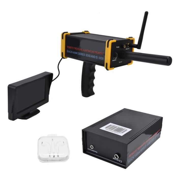 Akozon scanner d'or Détecteur de métaux souterrain portable, portée de
