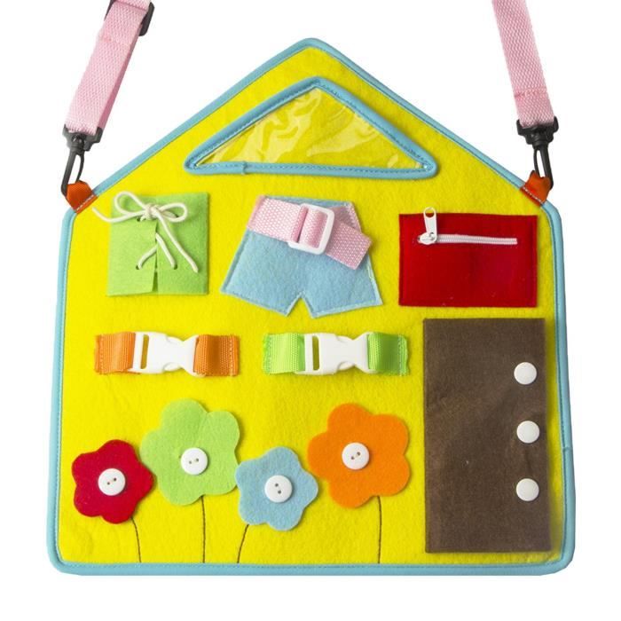 HUACA Planche occupée pour les tout-petits, jouets Montessori pour