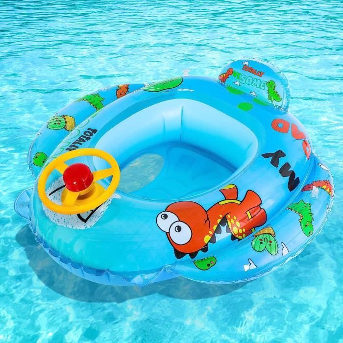 Baby Inflatable Pool Float est Un siège de Natation Gonflable pour bébé ...