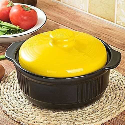 Pot à Fondue / Hotpot Inox 11 Pouces Avec Séparateur – Compatible Induction Et Gaz, Poignées Anti-chaleur