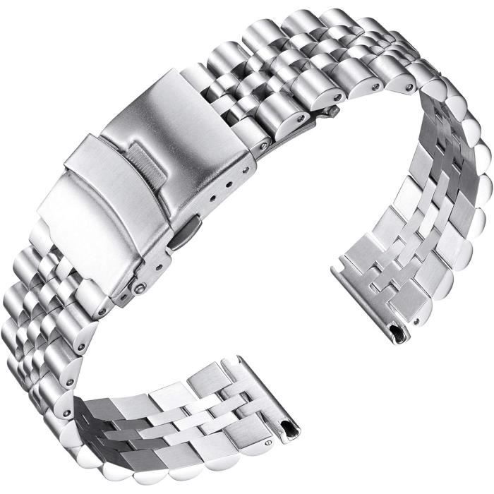 Bracelet montre stainless steel hotsell homme