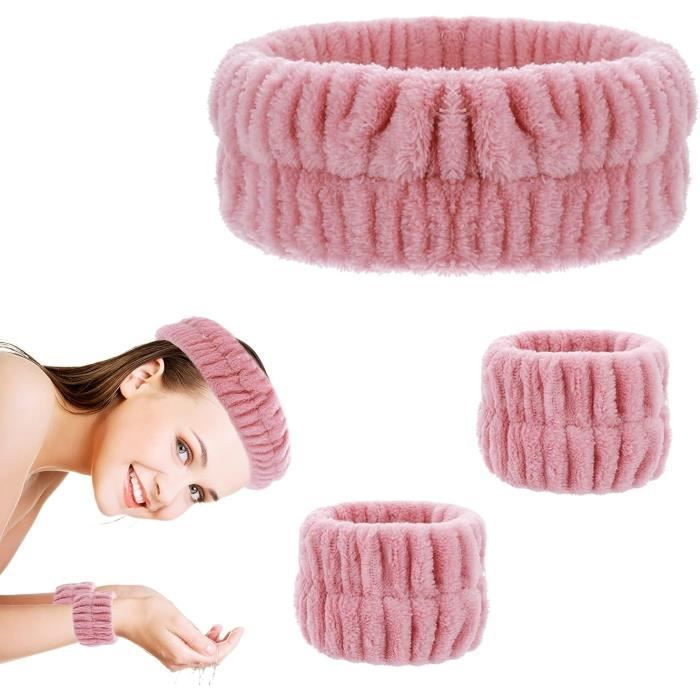 Bandeau Élastique Amarte Pour Soins Du Visage – Douche, Maquillage, Spa – Neuf