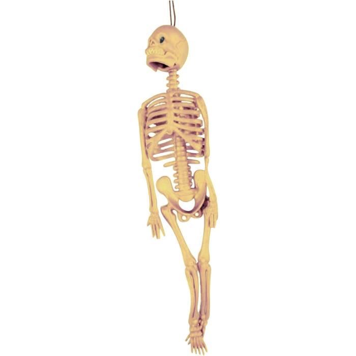 Accessoire De Décoration Pour Halloween Squelette – Décoration De Fête Effrayante – Crâne, 2 Bras Et 2 Jambes