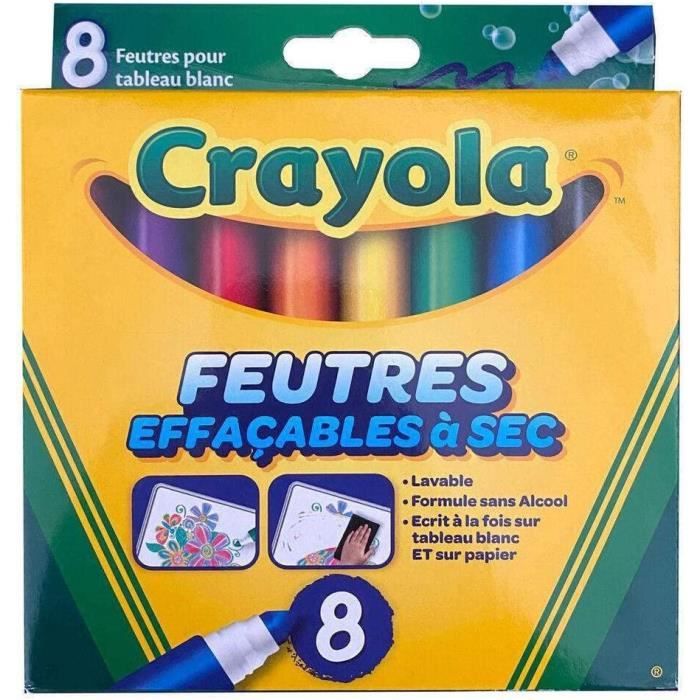 8 Feutres à colorier effaçables Loisir créatif A partir de 3 ans [157] Cdiscount BeauxArts et