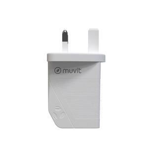 Chargeur Secteur PD 18W Blanc UK - MUVIT