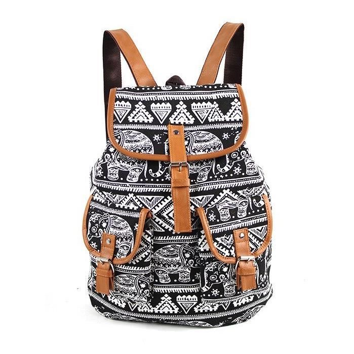 Sac a dos top boheme femme