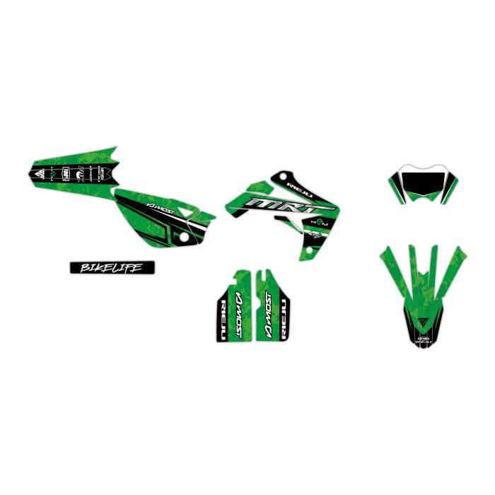 Kit Déco Motocross RIEJU MRT 50 2009-2021 - WIX Rouge