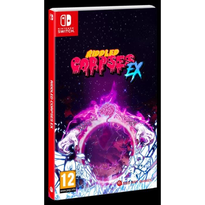 Jeu vidéo - Diabolical Mind - Riddled Corpses EX - Nintendo Switch - Twin-sticks shooter - 2 joueurs