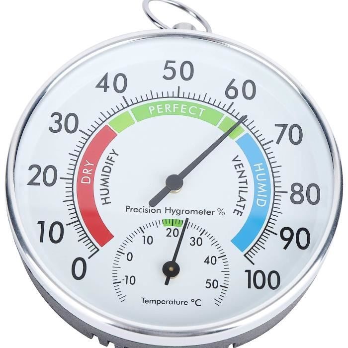 Thermomètre Jauge D'Humidité Thermomètre Intérieur Hygromètre Tenture ...