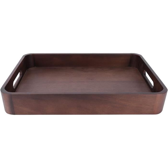 15x15x2 - Plateau Rond En Bois Pour Fruits Secs, Assiette à Collation, Artisanat, Vaisselle En