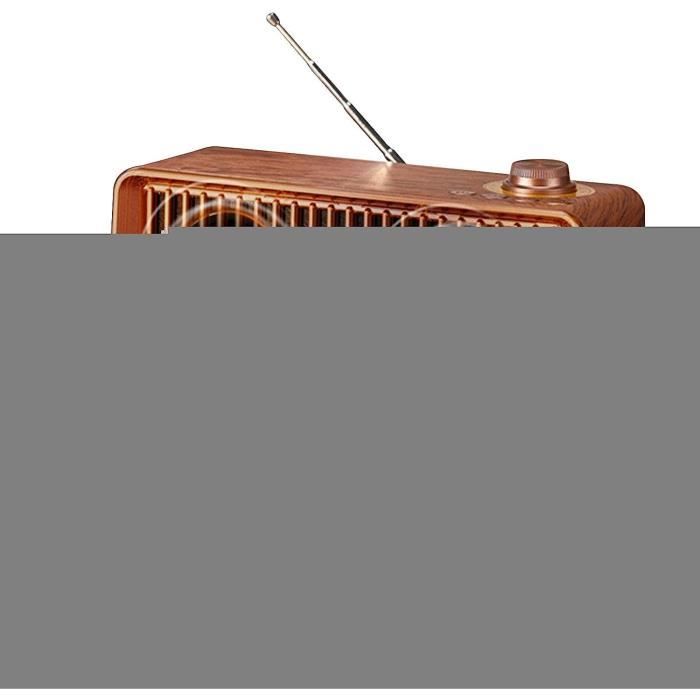 Radios Fm Vintage Radio En Bois De Style Rétro Vintage Classique