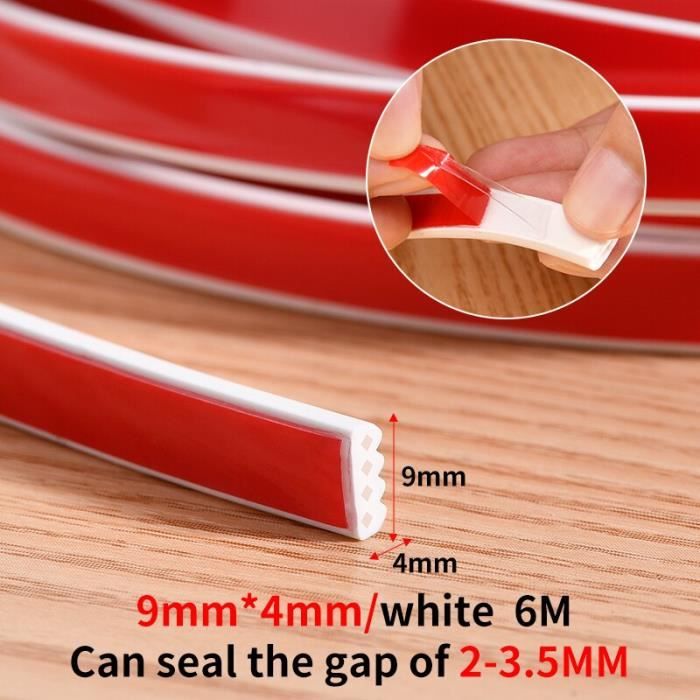 Joint de silicone,Bande d'étanchéité de porte en caoutchouc silicone de