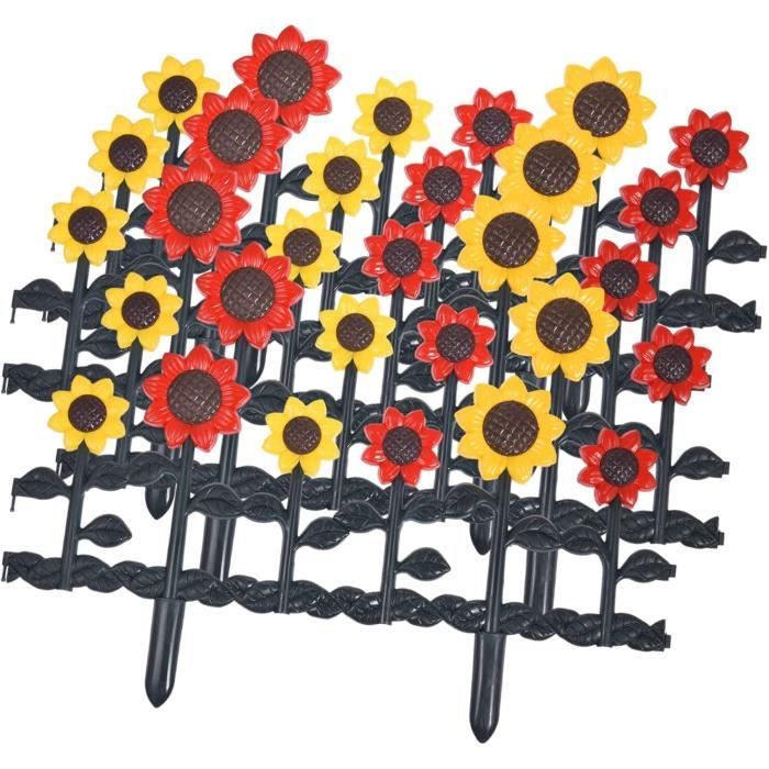 SCULPTURE DE JARDIN En Fer Piquets De Fleurs Décoratifs Art Pour