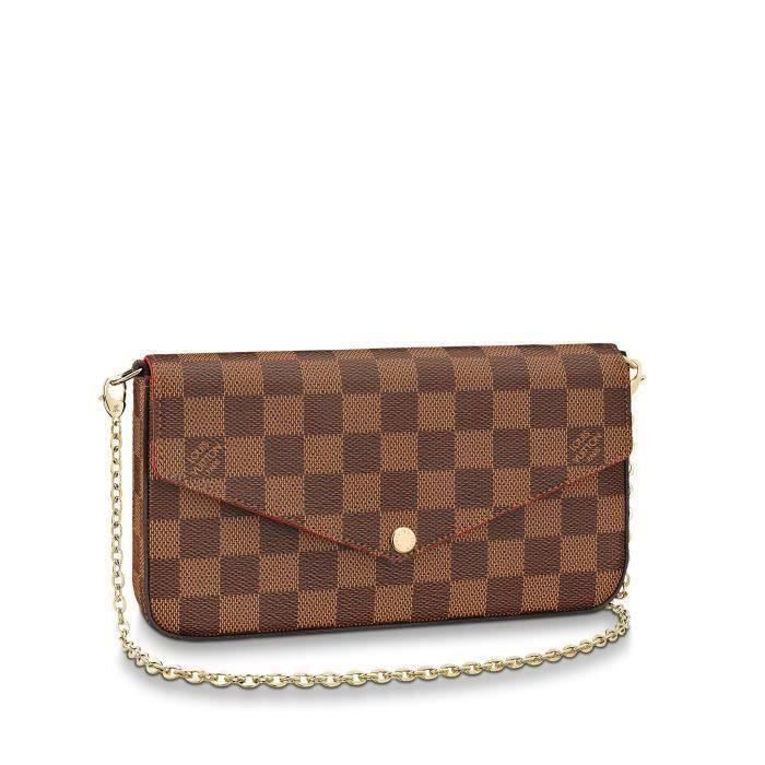 Authentique Louis Vuitton Pochette Felicie pour Femme Sac a Main de Marqu  2023 Nouveau Sac Bandoulière LV Pas Cher - Cdiscount Librairie