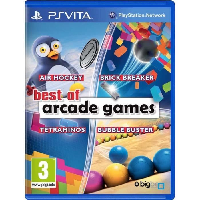 Jeux Ps Vita Bigben Best Of Arcade Games
