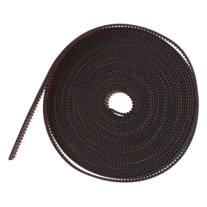 Courroie GT2/2GT Pour Imprimante 3D - Longueur 950mm, Largeur 6mm (ou 9/10mm) - Caoutchouc Avec Noyau Fibre De Verre