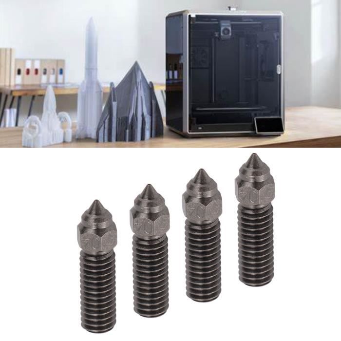 Accessoires D'Imprimante 3D pour Buse Volcanique en Acier Trempé E3D 1,75 Mm (Volcano-Nozzle-Hs