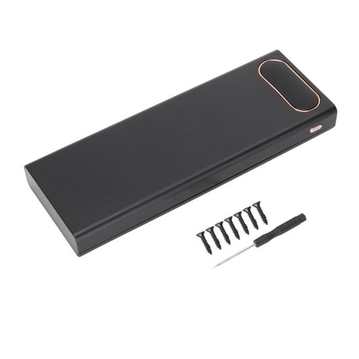 Boîtier Batterie USB 18650 Sans Soudure - Power Bank Portable - Entrée/sortie 5V 1A - Pour Téléphone, Tablette - 1