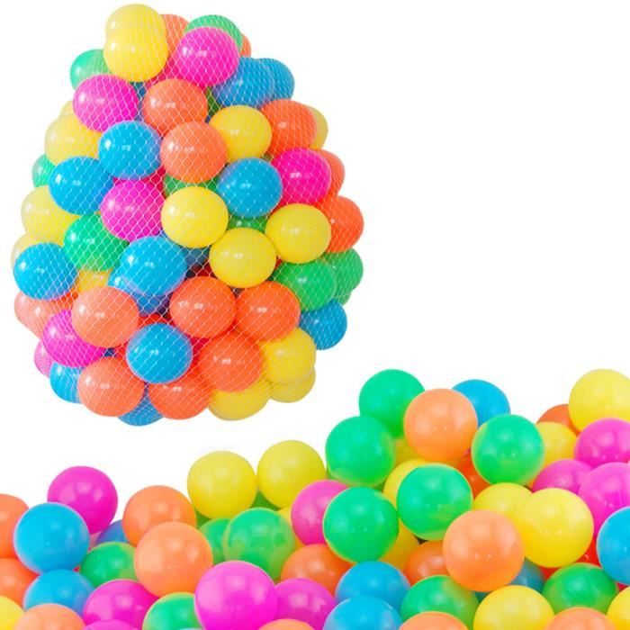 100pcs Balles Colorees De Piscine Balles De Jeux Jouet Enfant Achat Vente Balle Boule Ballon Cdiscount