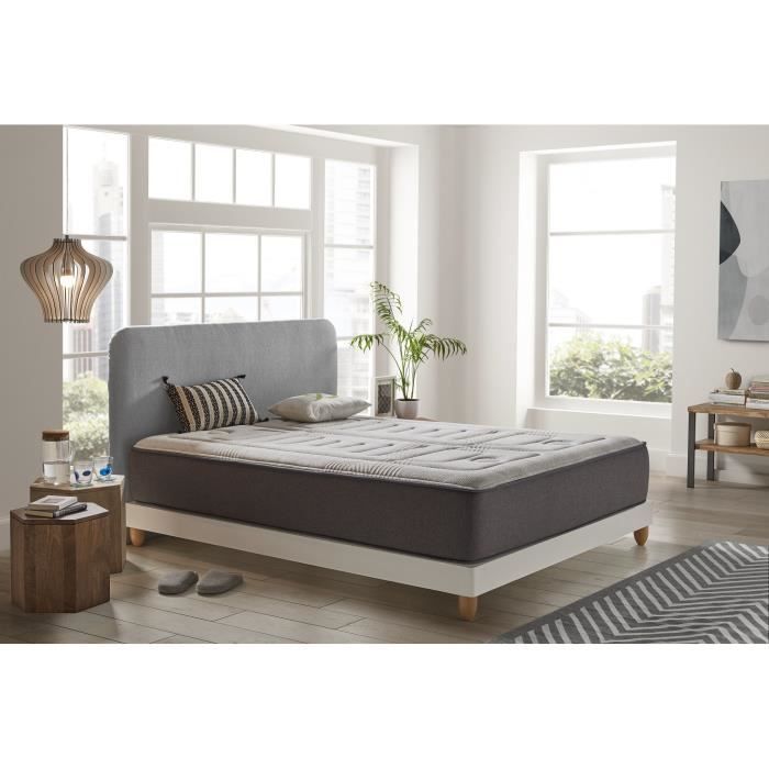 Matelas Jupiter 150 X 190 Cm Haut De Gamme Mousse Memoire De Forme Multicouche Athermique Maxi Epaisseur 30 Cm Cdiscount Maison