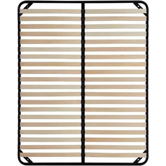 Sommier 2x20 Lattes 160x200cm - DEWINNER