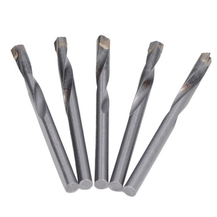 Forets Hélicoïdaux 1.5mm PATIKIL - Revêtus Titane (TiN), Acier Rapide M2, Pour Métaux Moyens Et Inox - Lot De 6